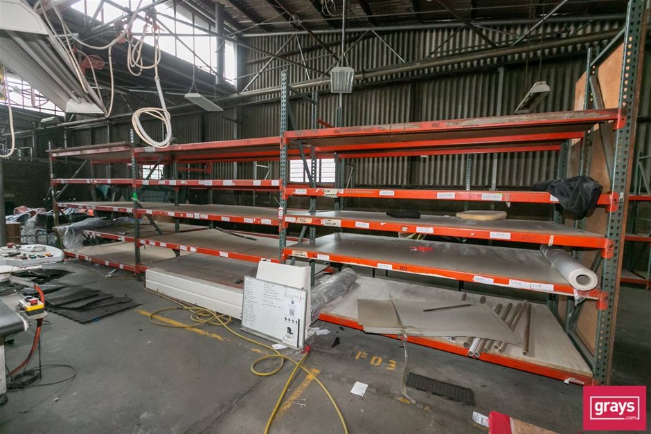 Brownbuilt Pallet Racking Auction (01065046870) Grays Australia