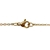 Letter 'B' Gold Plated Stainless Steel Necklace with 20 Inch Chain