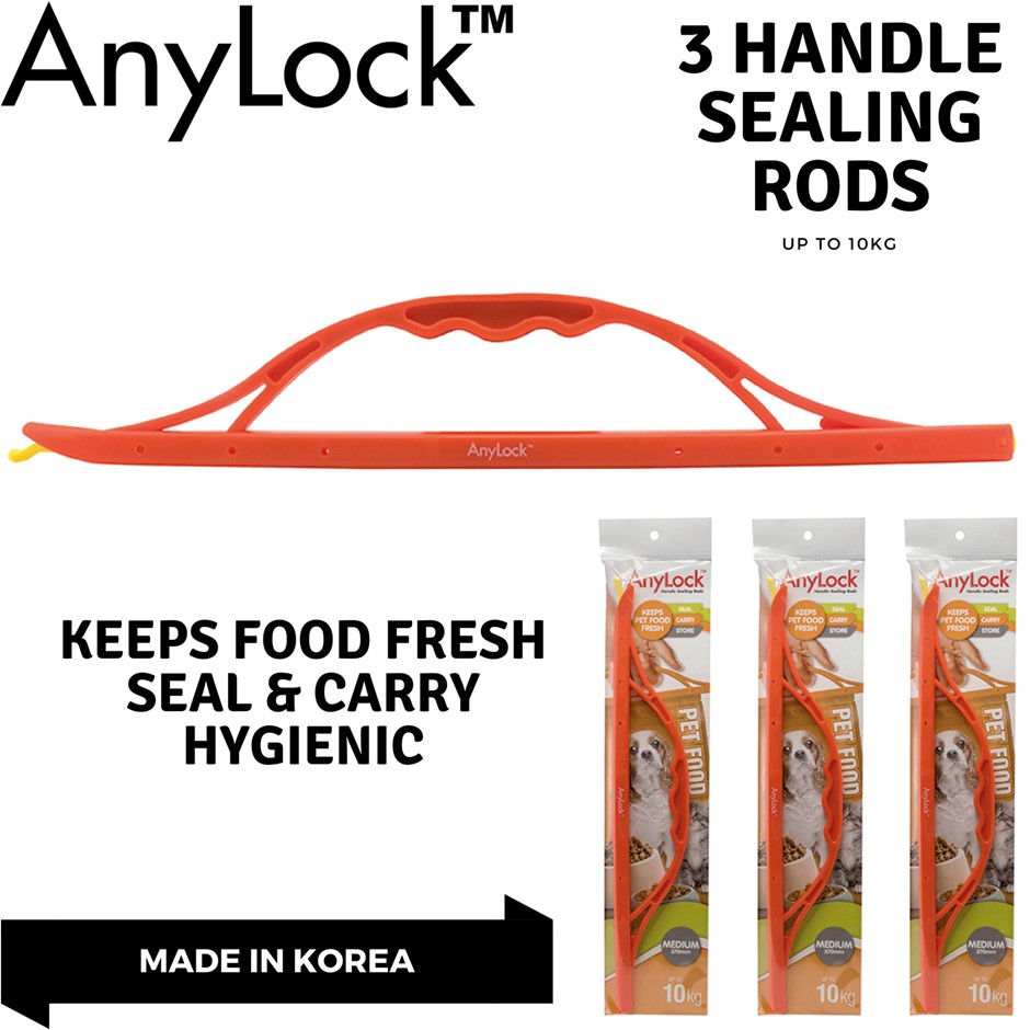 3x ANYLOCK Handle Sealing Rod 370mm Seal
