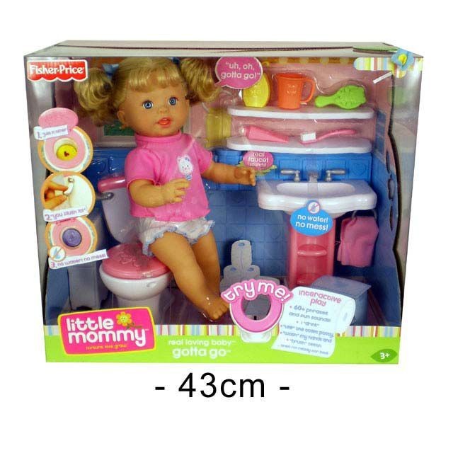 little mommy gotta go doll