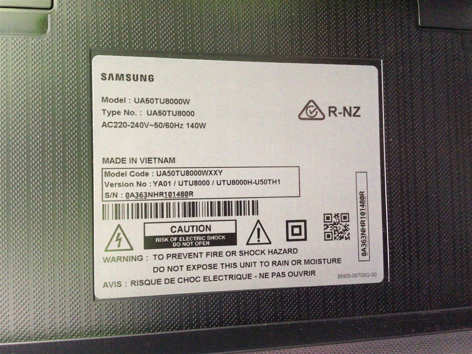 Samsung utu8000 discount