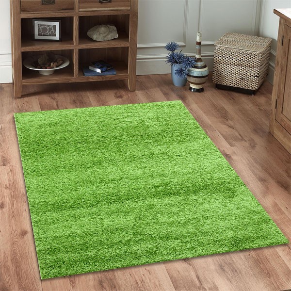 Urban Shag Rug - Green - 230x160cm