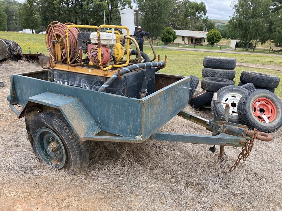 Trailer Mounted Fire Fighting Pump and Tank Auction (00105047532