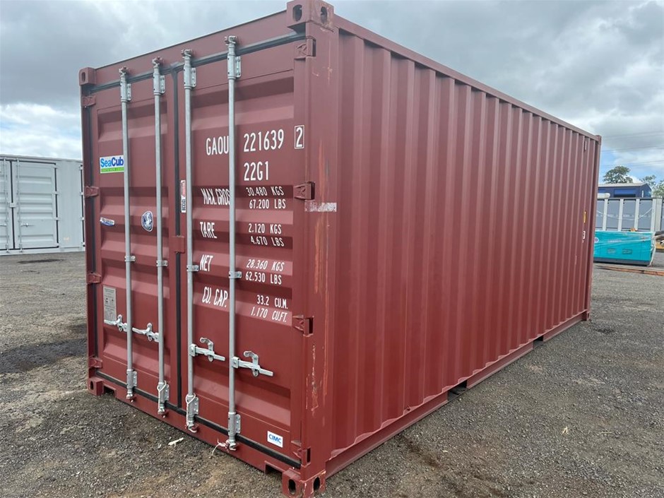 Unused 20ft Shipping Container Auction (0001-7041482) | Grays Australia