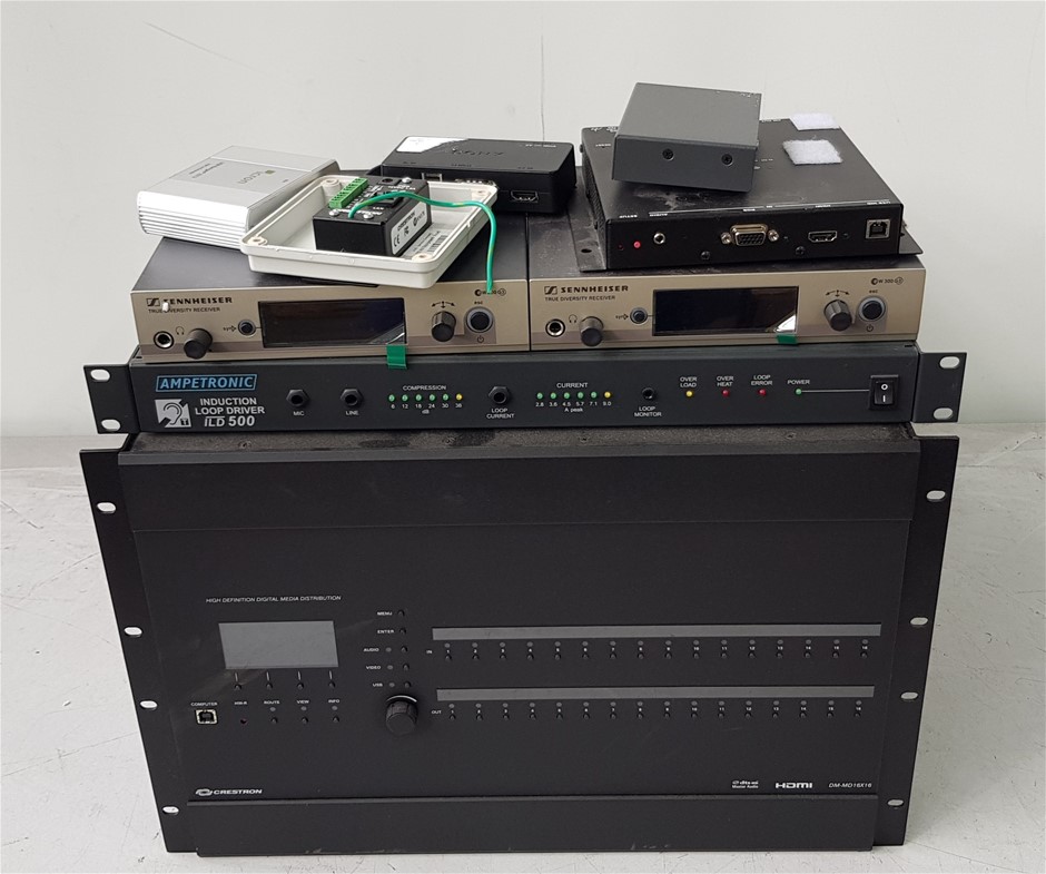 Bulk Lot Of Assorted Audio Visual Equipment Auction (00525047572