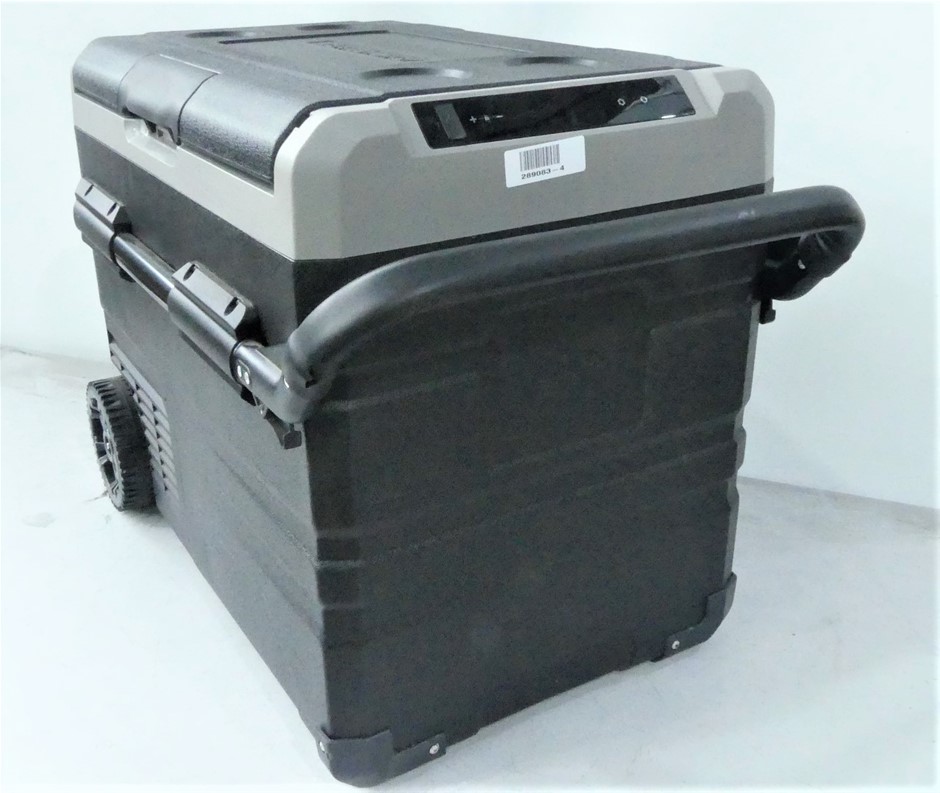 Brass Monkey 45L Portable Fridge and Freezer Dual Zone w/ Solar Charger