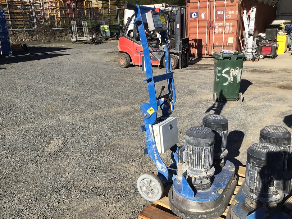 Concrete Grinder Double Head Heavy Duty 415V. Auction (00475047678