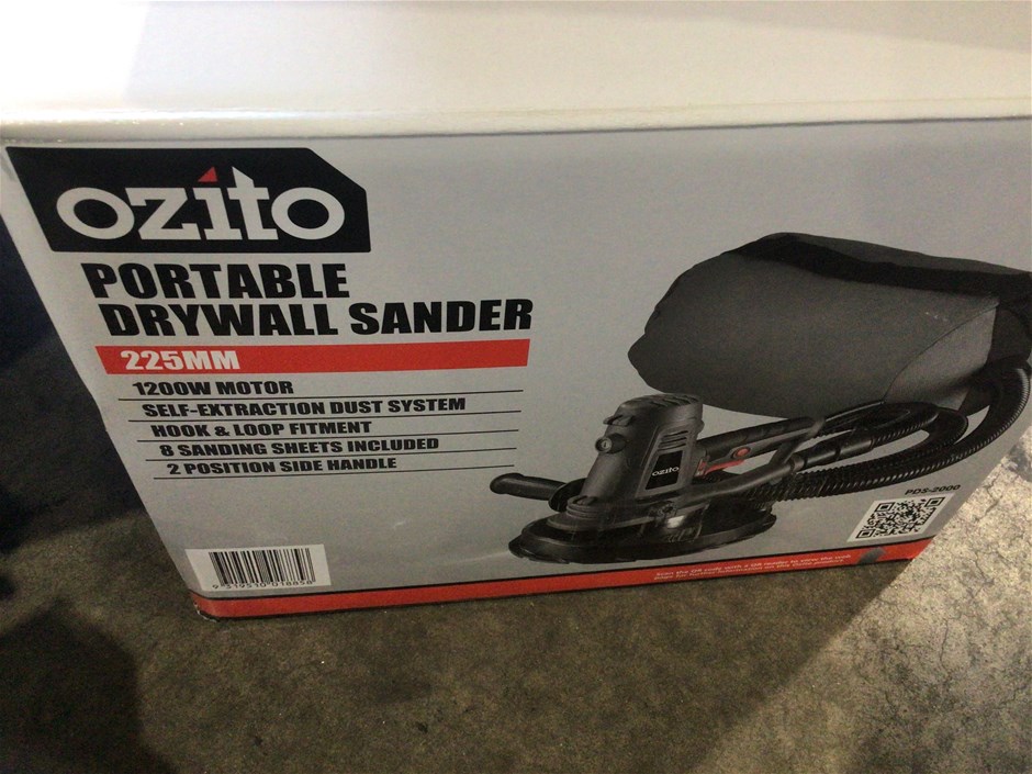 Ozito portable drywall deals sander