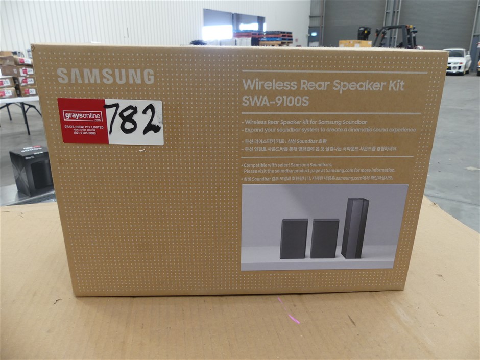 Samsung Wireless Rear Speaker Kit SWA9100S Auction (07822185439) Grays Australia
