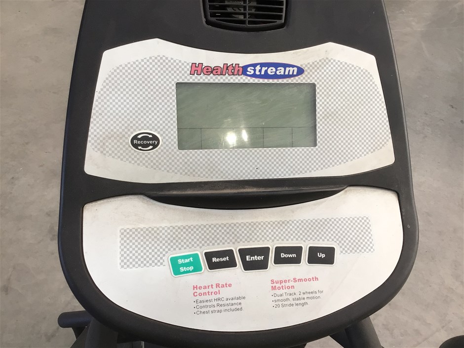 Healthstream 9200e cross trainer manual sale