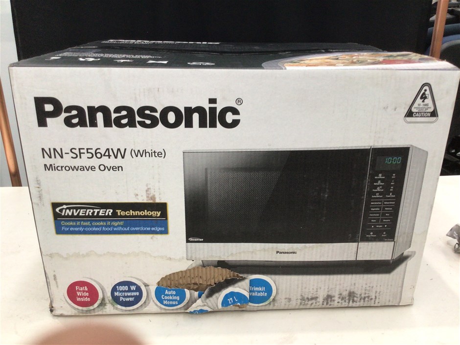 Panasonic NNSF564W Microwave Oven Auction (00413021353) Grays Australia