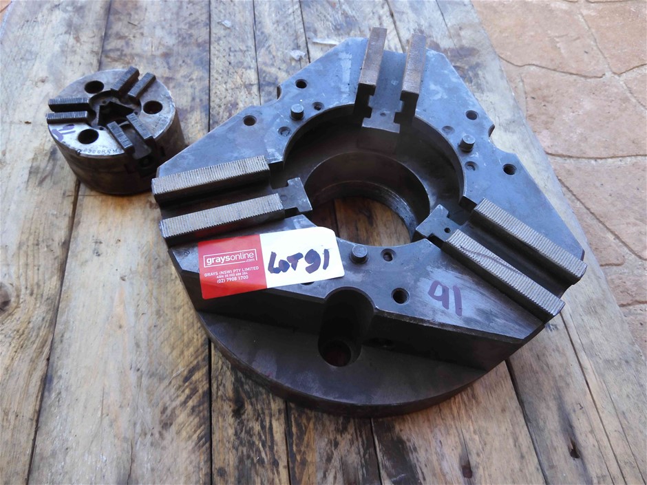 Lathe Chucks Approx. Dia 300 & 105mm Auction (00915047907) Grays