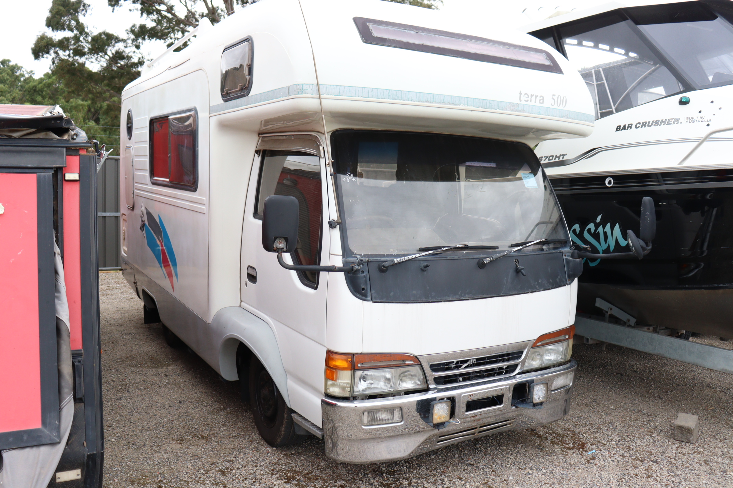 isuzu elf camper price