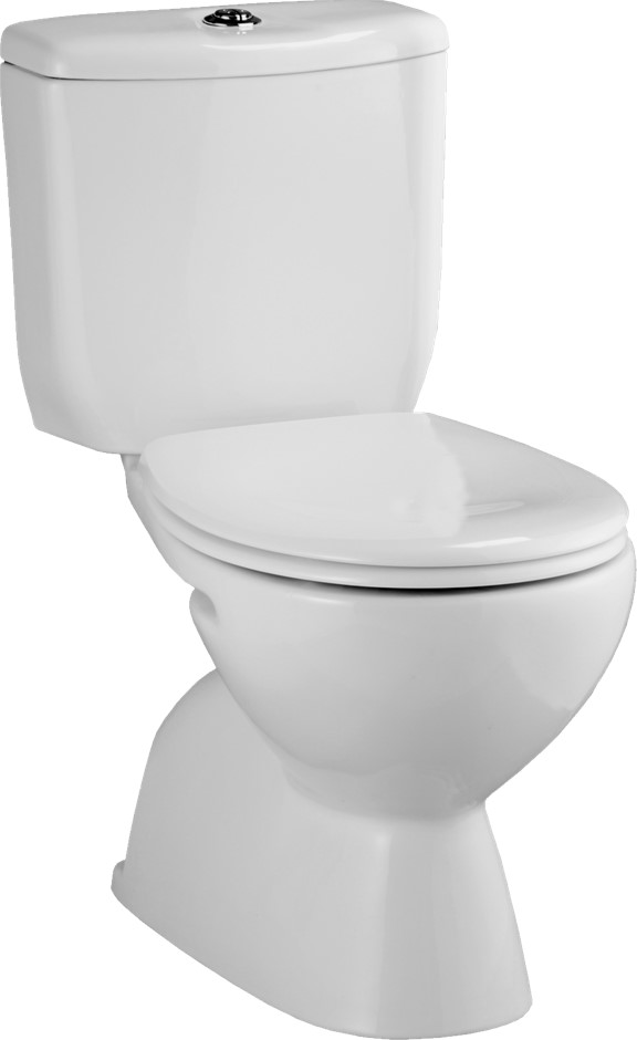 Civic C/C Toilet Suite P Trap Including Seat