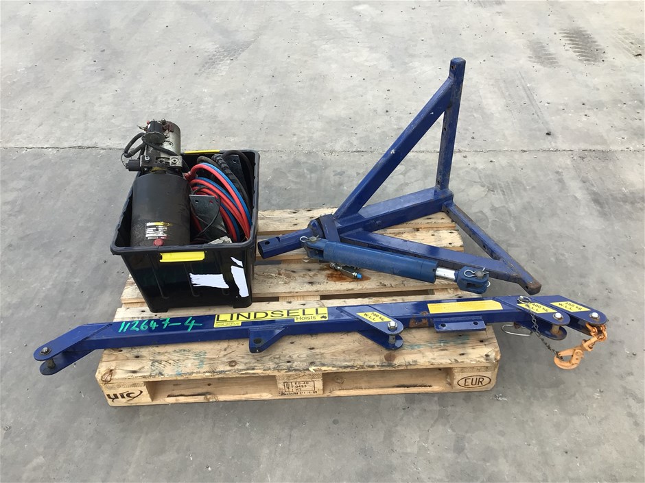 Ute Mountable Hydraulic Crane Auction (00043021444) Grays Australia