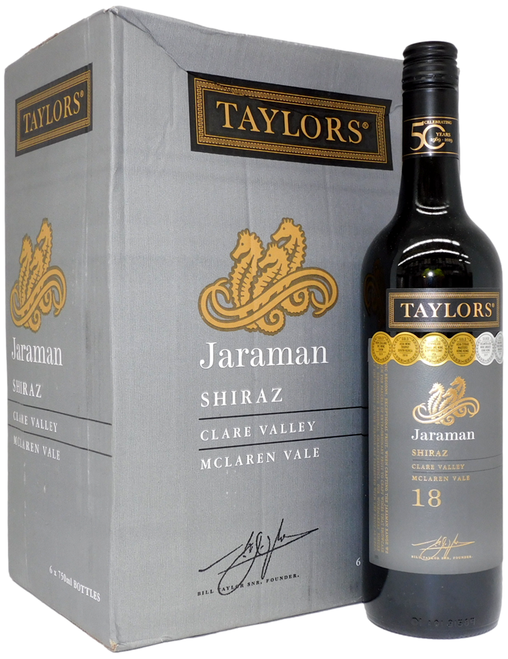 Taylors Jaraman Shiraz 2018 (6x 750mL) S