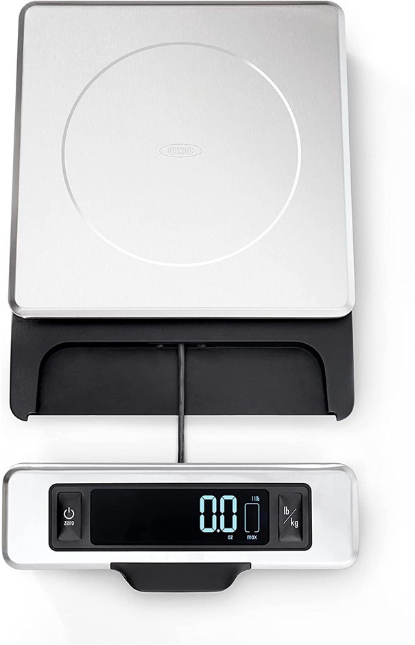 OXO Good Grips Stainless Steel Scale, Black.