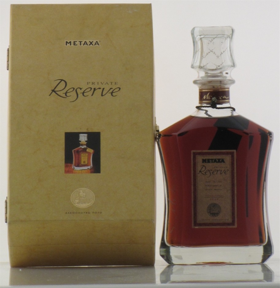 Metaxa Private Reserve Brandy 1 X 700mL Greece Auction 0008 