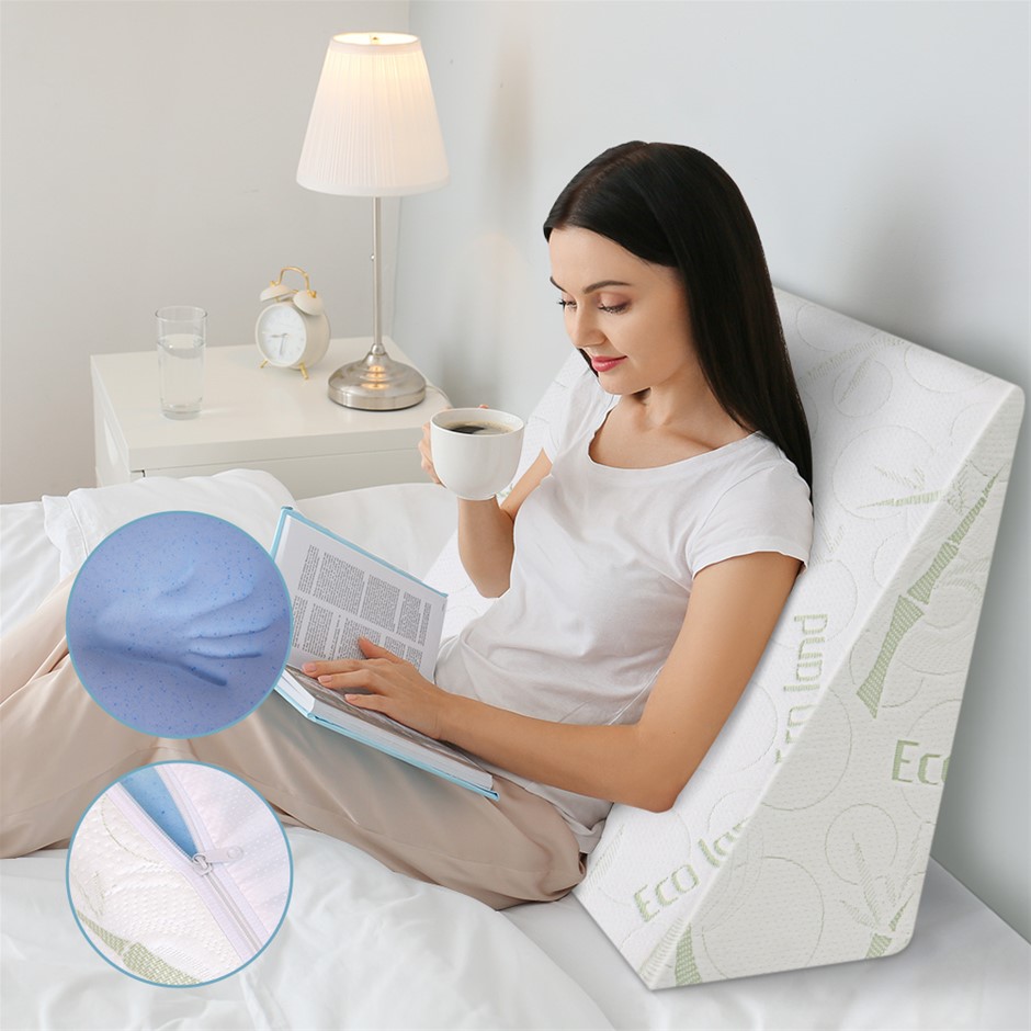 T wedge outlet pillow