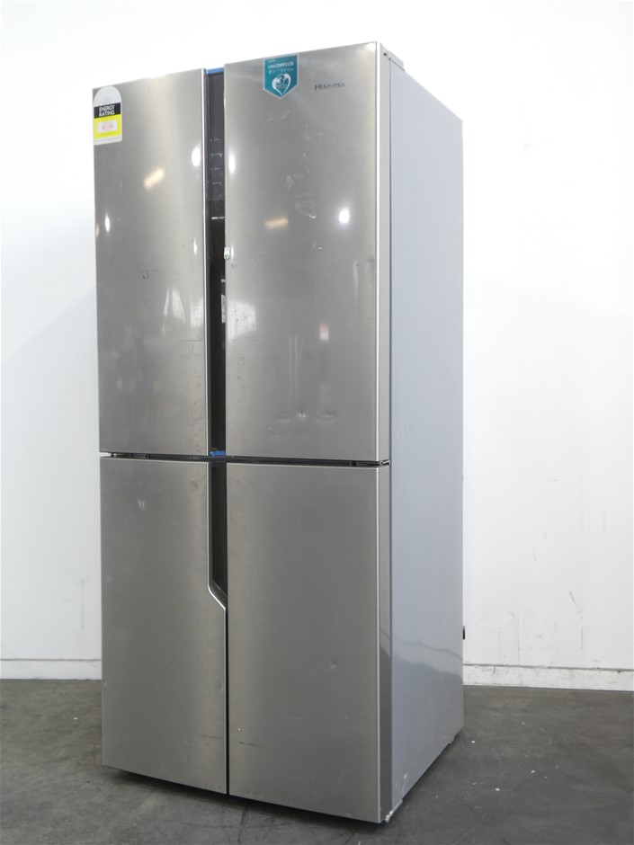Hisense Stainless Steel 512L French Door Fridge (HR6CDFF512S) Auction