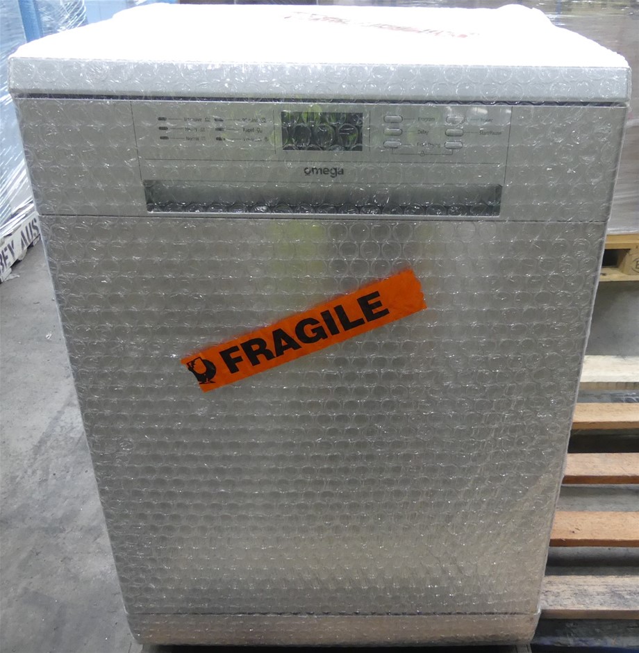 Omega 60cm Freestanding Dishwasher ODW702X Auction (00302186055) Grays Australia