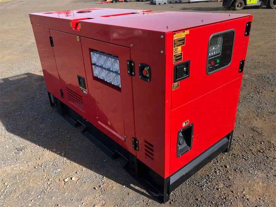 Unused Silenced Diesel Generators - Sydney