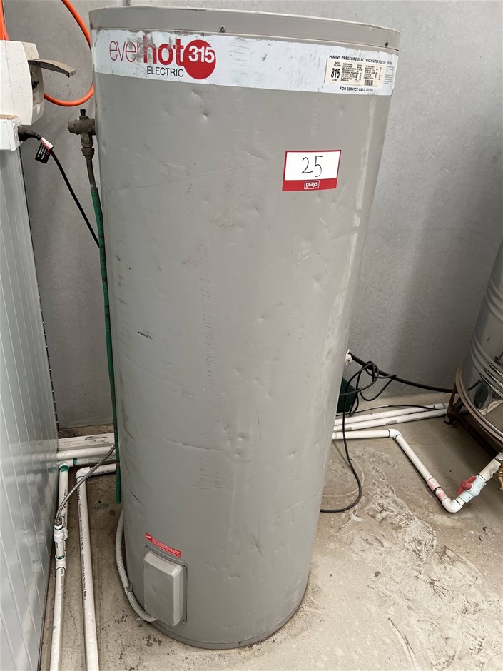 Everhot 315 Electric Hot Water System Auction (0025-3021637) | Grays  Australia