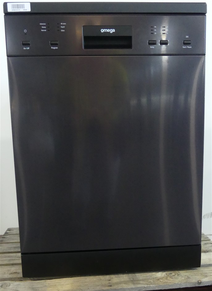 Omega 60cm Freestanding Dishwasher ODW701BX Auction (00452185857