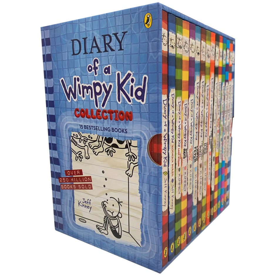 Diary of a Wimpy Kid 15 Book Collection. Buyers Note - Discount Freight ...