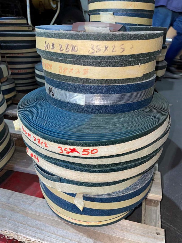 10 x Large Rolls Assorted Sandpaper, Brand SIA, Assorted Sizes and