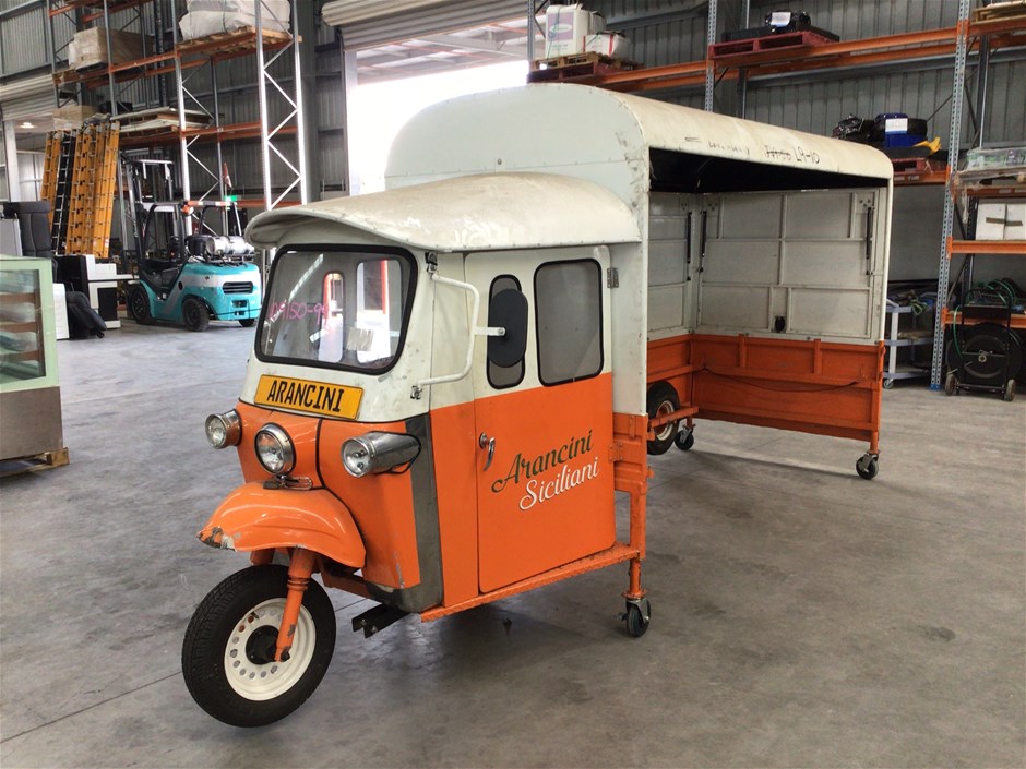 Mobile Tuk Tuk Shell Food Stand Auction (0001-3021990) | Grays Australia