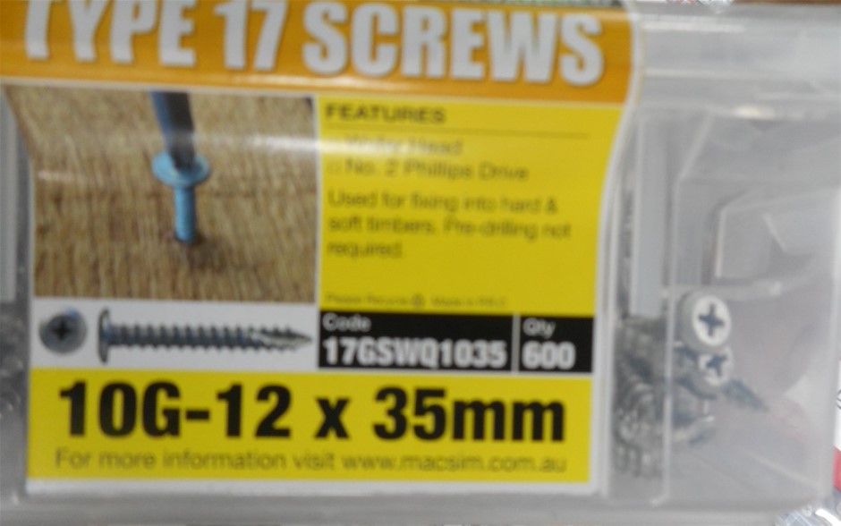Assorted Screws Auction (00232545534) Grays Australia