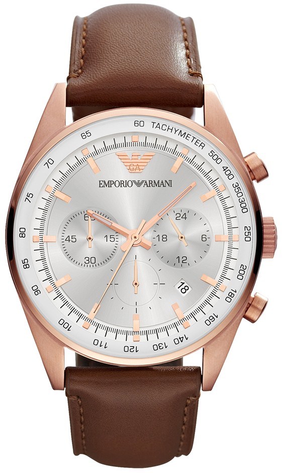 Emporio Armani Tazio Mens Tachymeter Wat
