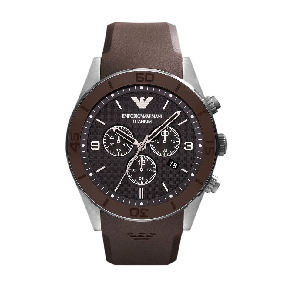 Emporio Armani Sportivo Mens Titanium Wa