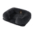 Charlie's Shaggy Faux Fur Memory Foam Sofa Bed Charcoal Small