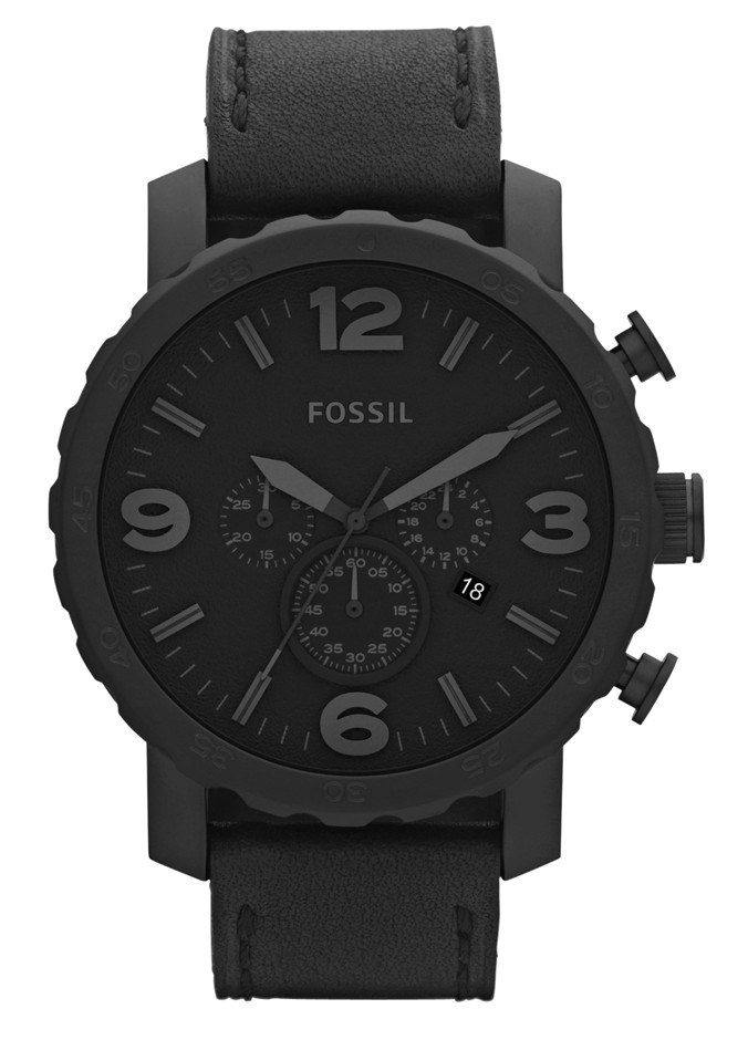 Fossil Nate Mens Chronograph Watch - JR1