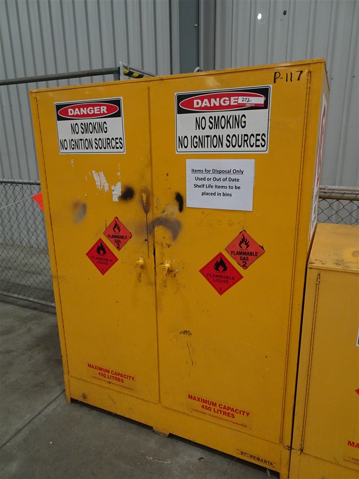 Storemasta Flammables Auction (02728015314) Grays Australia
