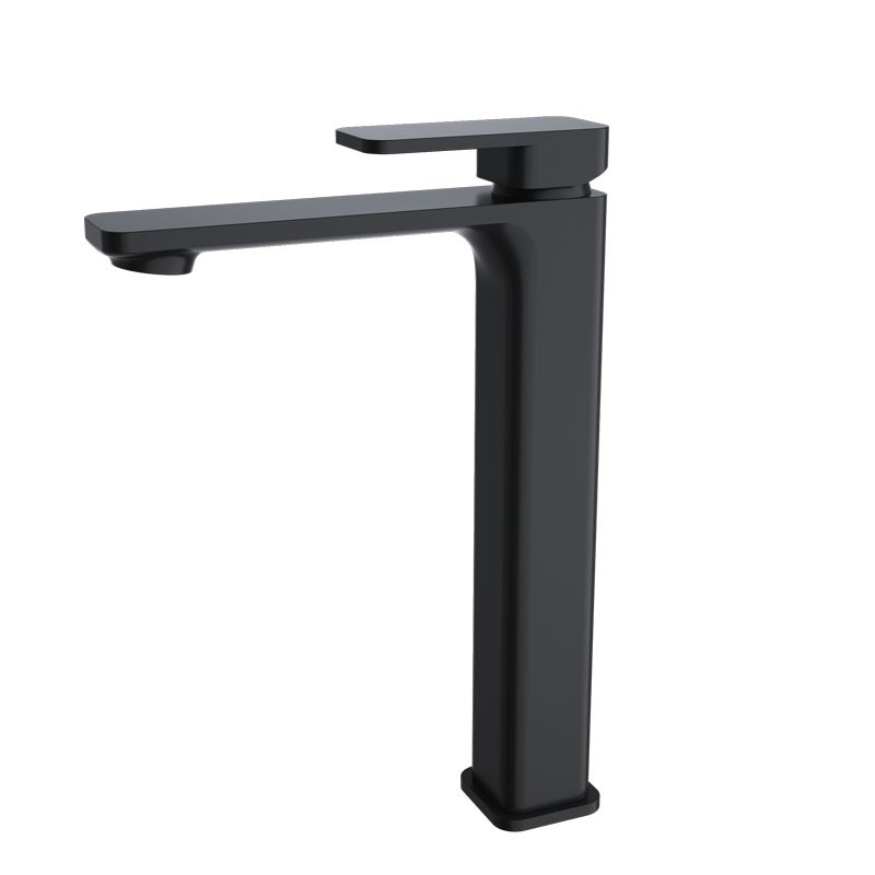 IVANO Series Black Square Tall Basin Mix