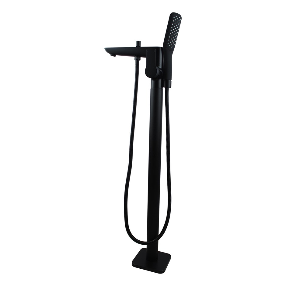 Black Floor Standing Mixer With Diverter