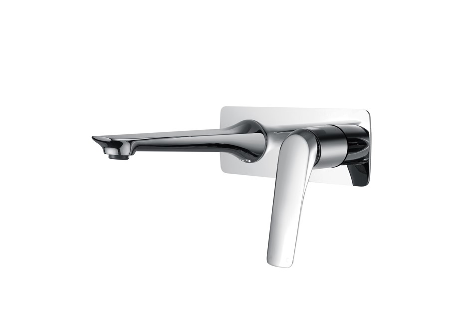 AU Series Square Chrome Bathtub/Basin Wa