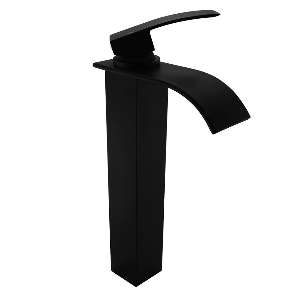 CASCADE Series Black Waterfall Tall Basi