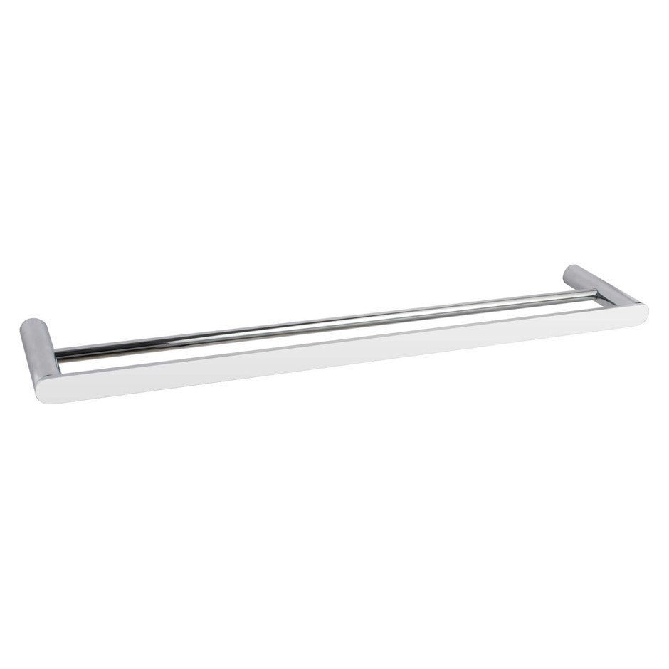 RUSHY Series Chrome Double Towel Rail 60