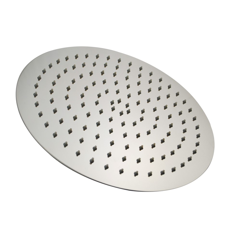 Super-slim Round Chrome Rainfall Shower 