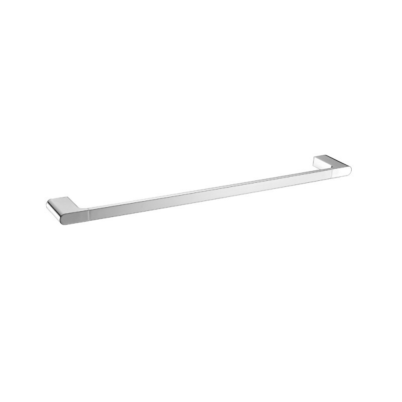 AU Series Chrome Single Towel Rail 600mm