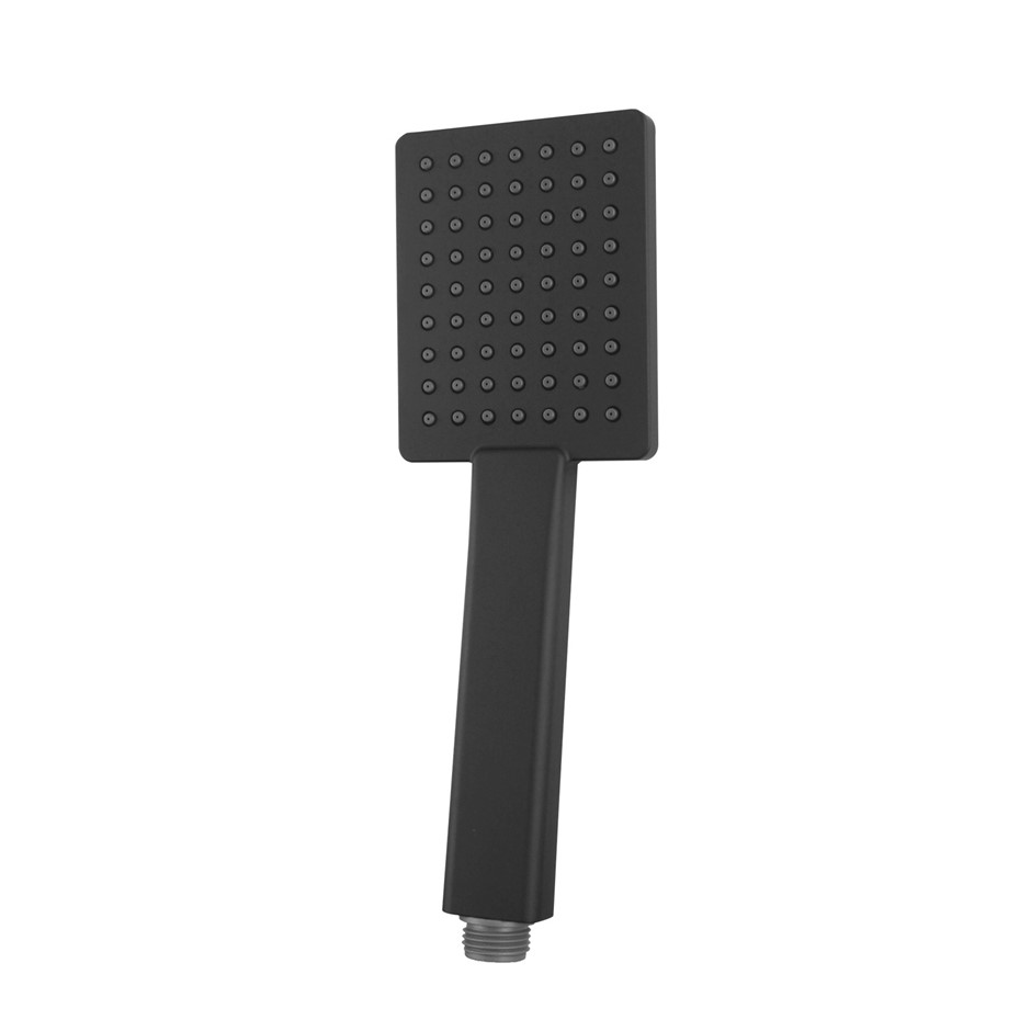 Black Square Handheld Shower