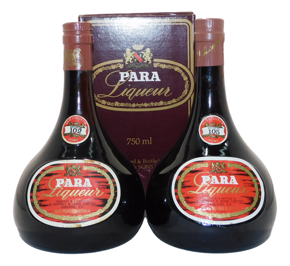 Seppelt Para Old Liqueur Port NV Bottle No 102/105 ( 2x 750mL) Auction ...