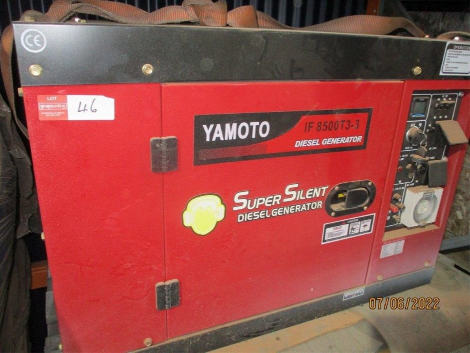 Diesel Generator Auction (00467039410) Grays Australia