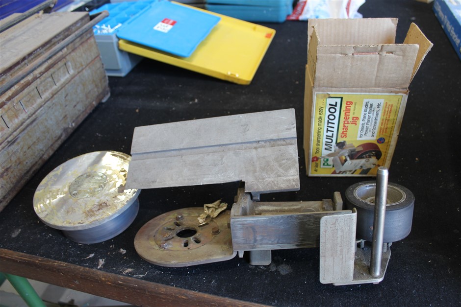 PA Belt & Disc Sander Attachment for Bench Grinder Auction (0034