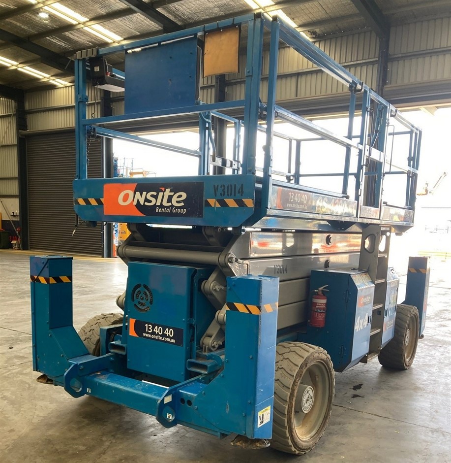 2006 Genie GS4390RT Scissor Lift 43ft (13.0m) (Derrimut) Auction