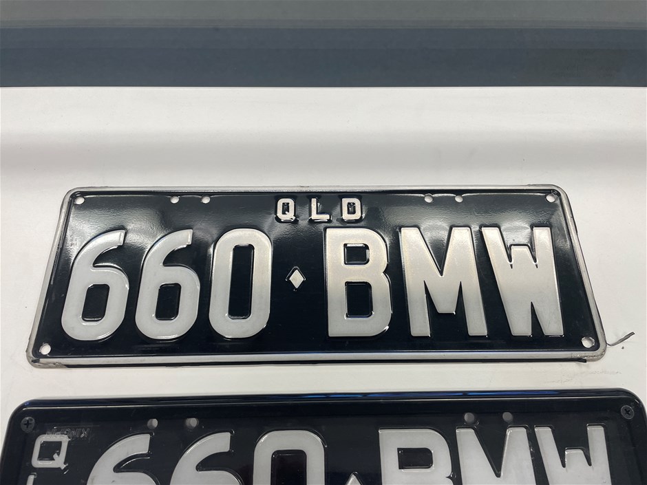 Personalise number plate 660BMW Auction (000150701215) Grays Australia